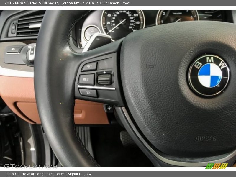 Jotoba Brown Metallic / Cinnamon Brown 2016 BMW 5 Series 528i Sedan