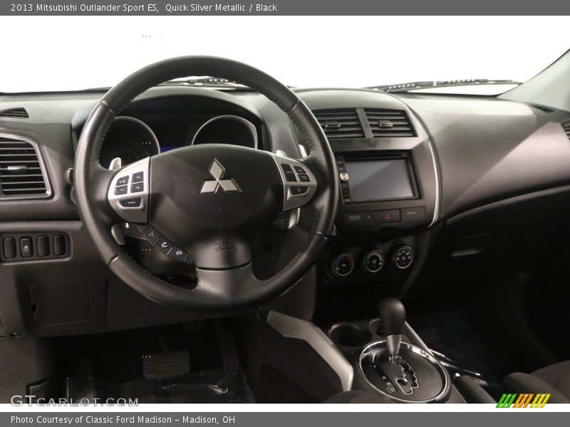Quick Silver Metallic / Black 2013 Mitsubishi Outlander Sport ES