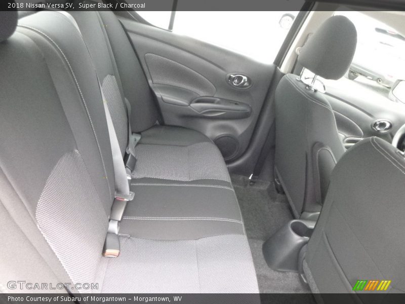 Super Black / Charcoal 2018 Nissan Versa SV
