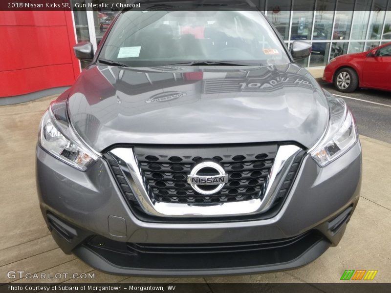 Gun Metallic / Charcoal 2018 Nissan Kicks SR