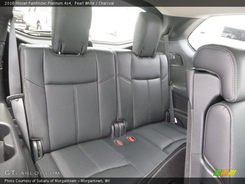 Pearl White / Charcoal 2018 Nissan Pathfinder Platinum 4x4