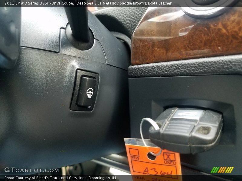 Deep Sea Blue Metallic / Saddle Brown Dakota Leather 2011 BMW 3 Series 335i xDrive Coupe