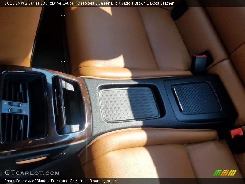 Deep Sea Blue Metallic / Saddle Brown Dakota Leather 2011 BMW 3 Series 335i xDrive Coupe