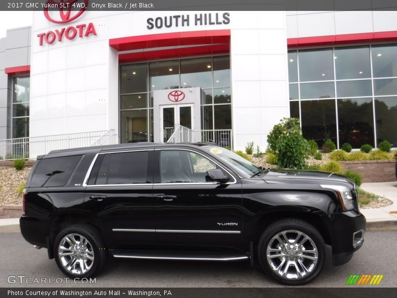 Onyx Black / Jet Black 2017 GMC Yukon SLT 4WD