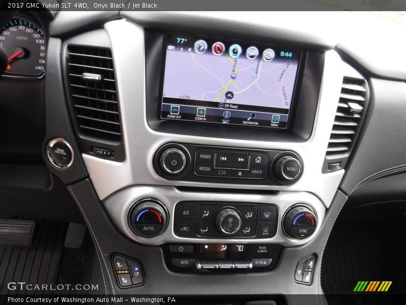 Onyx Black / Jet Black 2017 GMC Yukon SLT 4WD