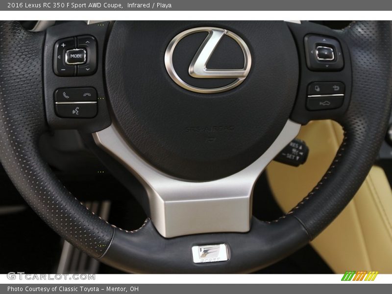  2016 RC 350 F Sport AWD Coupe Steering Wheel