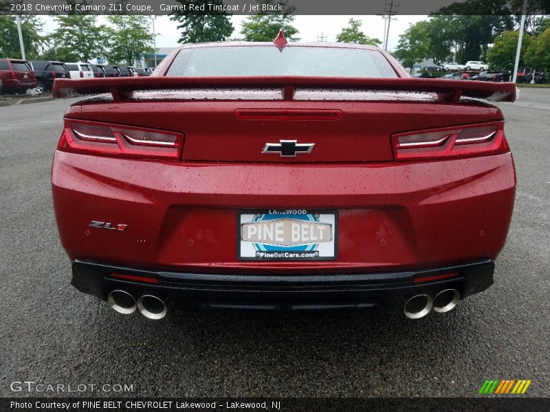 Garnet Red Tintcoat / Jet Black 2018 Chevrolet Camaro ZL1 Coupe
