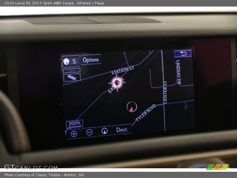 Infrared / Playa 2016 Lexus RC 350 F Sport AWD Coupe