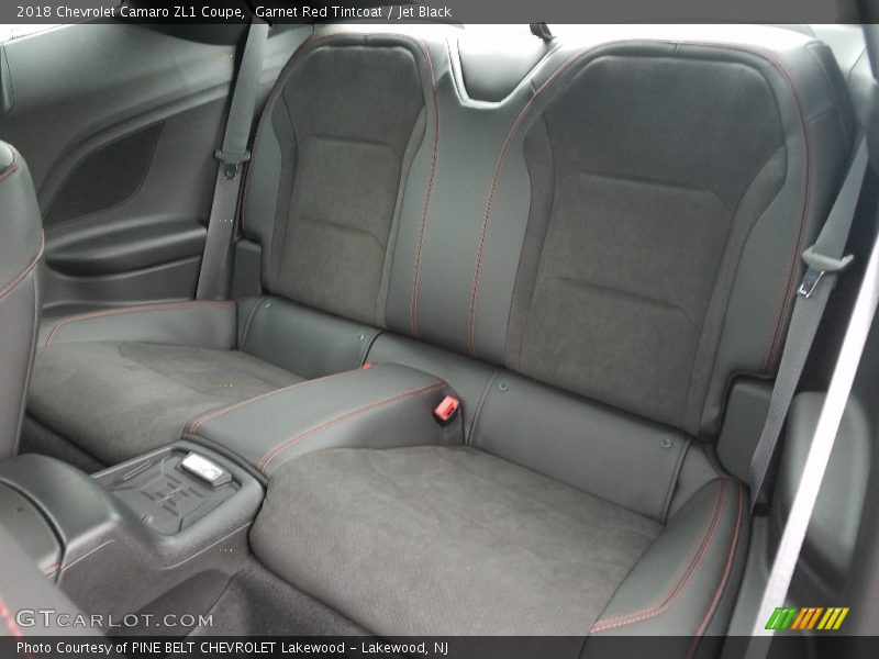 Rear Seat of 2018 Camaro ZL1 Coupe