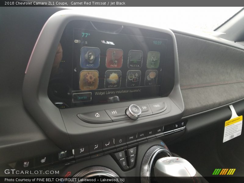 Garnet Red Tintcoat / Jet Black 2018 Chevrolet Camaro ZL1 Coupe