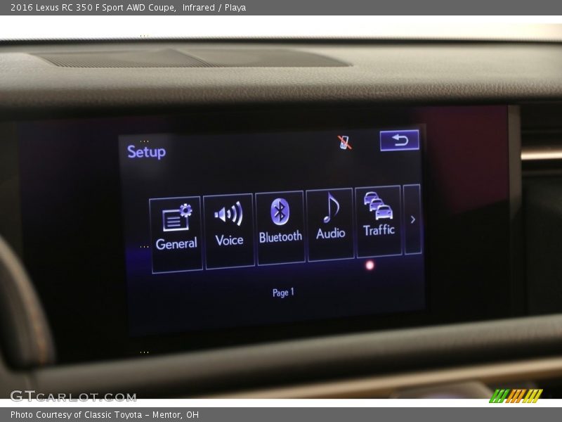 Infrared / Playa 2016 Lexus RC 350 F Sport AWD Coupe