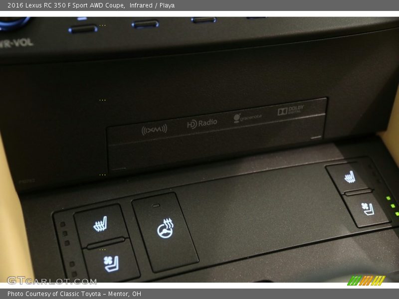 Infrared / Playa 2016 Lexus RC 350 F Sport AWD Coupe