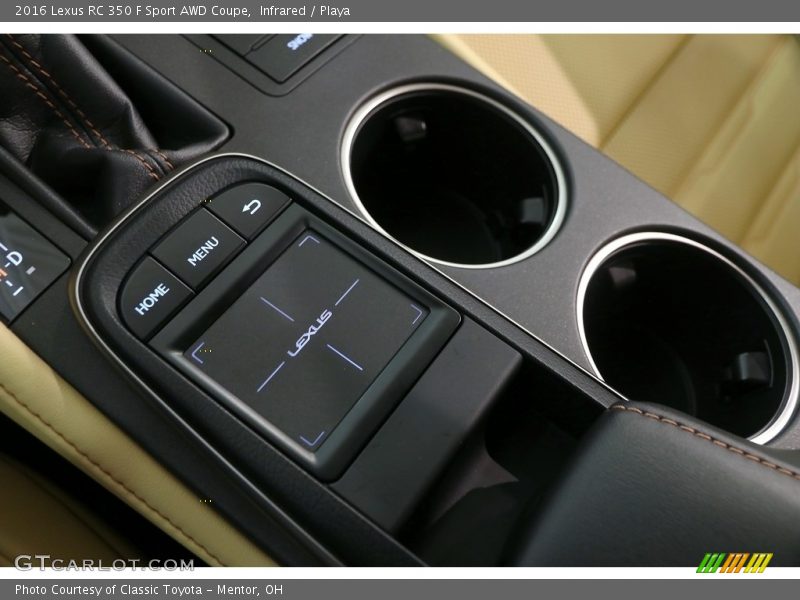 Infrared / Playa 2016 Lexus RC 350 F Sport AWD Coupe