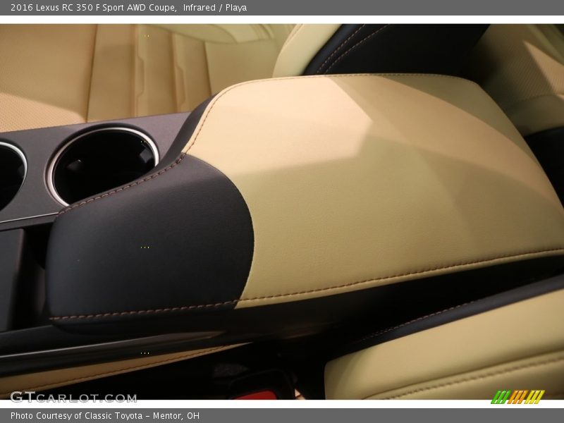 Infrared / Playa 2016 Lexus RC 350 F Sport AWD Coupe