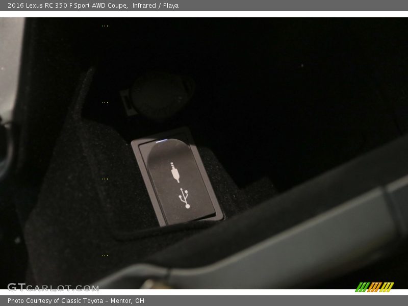 Infrared / Playa 2016 Lexus RC 350 F Sport AWD Coupe