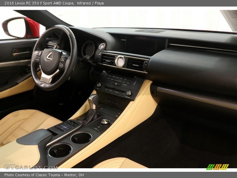 Infrared / Playa 2016 Lexus RC 350 F Sport AWD Coupe