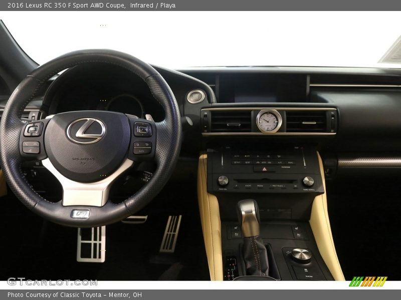 Infrared / Playa 2016 Lexus RC 350 F Sport AWD Coupe