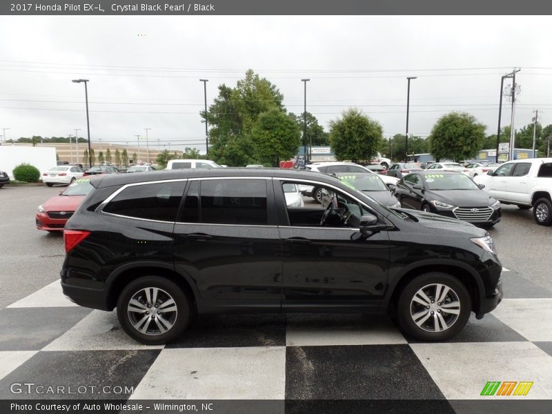Crystal Black Pearl / Black 2017 Honda Pilot EX-L