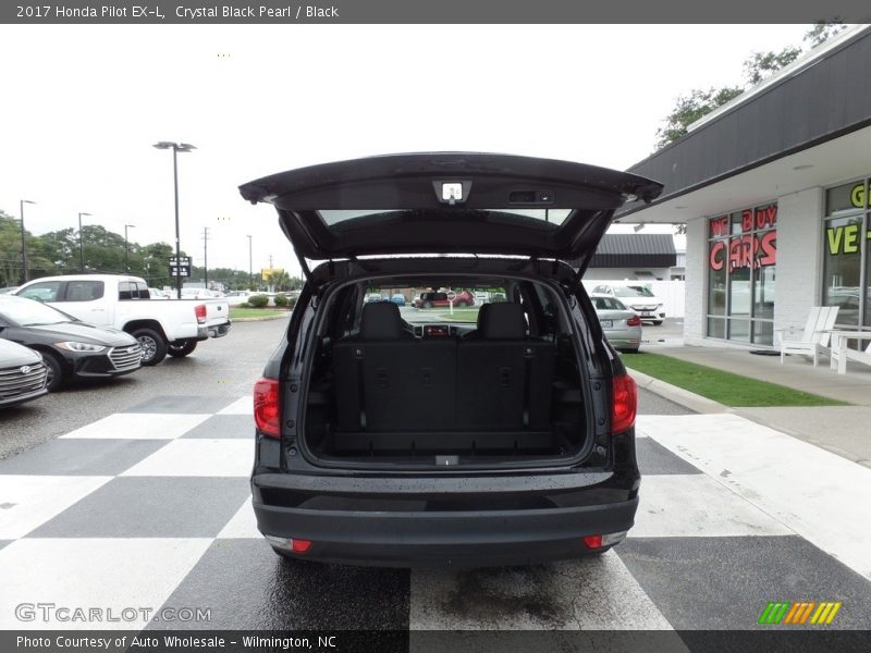 Crystal Black Pearl / Black 2017 Honda Pilot EX-L