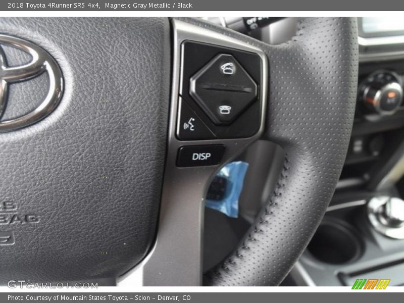 Magnetic Gray Metallic / Black 2018 Toyota 4Runner SR5 4x4