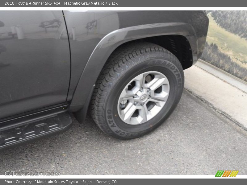 Magnetic Gray Metallic / Black 2018 Toyota 4Runner SR5 4x4