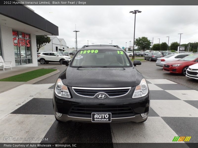 Black Noir Pearl / Beige 2012 Hyundai Veracruz Limited