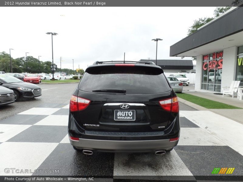 Black Noir Pearl / Beige 2012 Hyundai Veracruz Limited