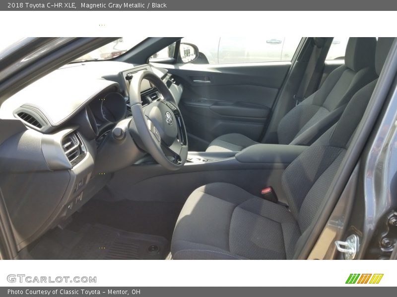Magnetic Gray Metallic / Black 2018 Toyota C-HR XLE