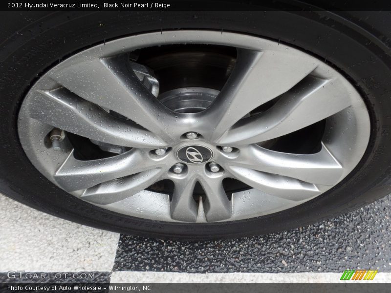 Black Noir Pearl / Beige 2012 Hyundai Veracruz Limited