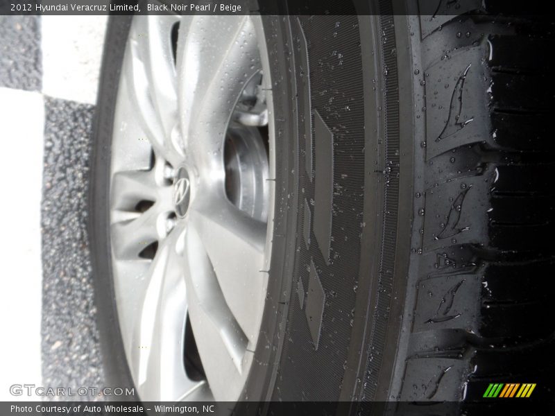 Black Noir Pearl / Beige 2012 Hyundai Veracruz Limited