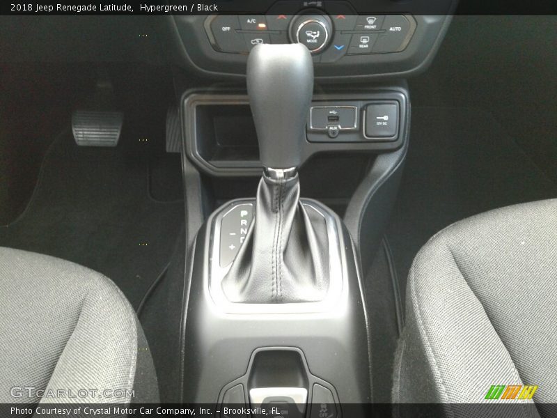 Hypergreen / Black 2018 Jeep Renegade Latitude