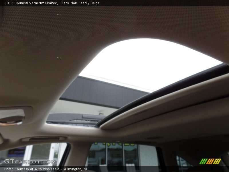 Black Noir Pearl / Beige 2012 Hyundai Veracruz Limited