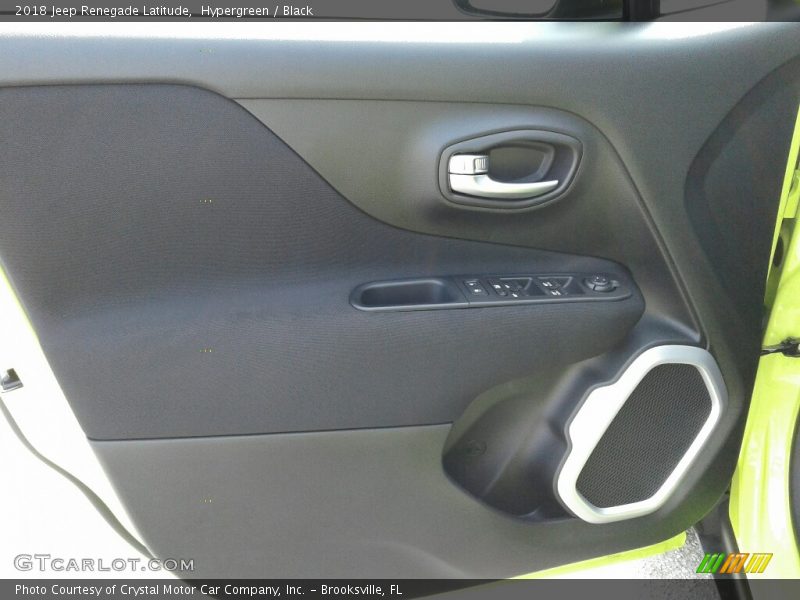 Hypergreen / Black 2018 Jeep Renegade Latitude