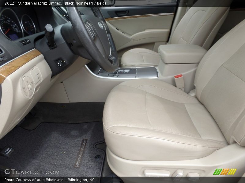 Black Noir Pearl / Beige 2012 Hyundai Veracruz Limited