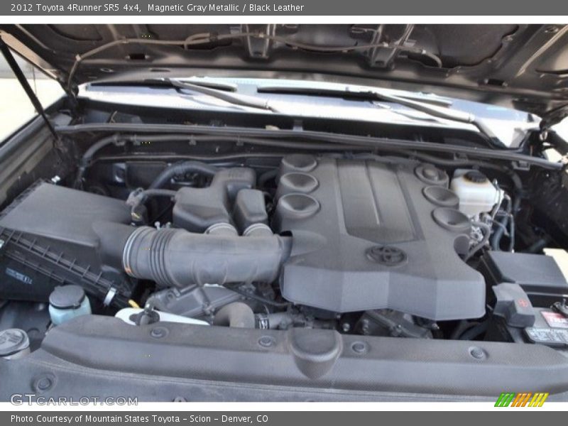 Magnetic Gray Metallic / Black Leather 2012 Toyota 4Runner SR5 4x4