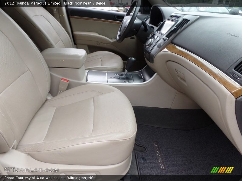Black Noir Pearl / Beige 2012 Hyundai Veracruz Limited