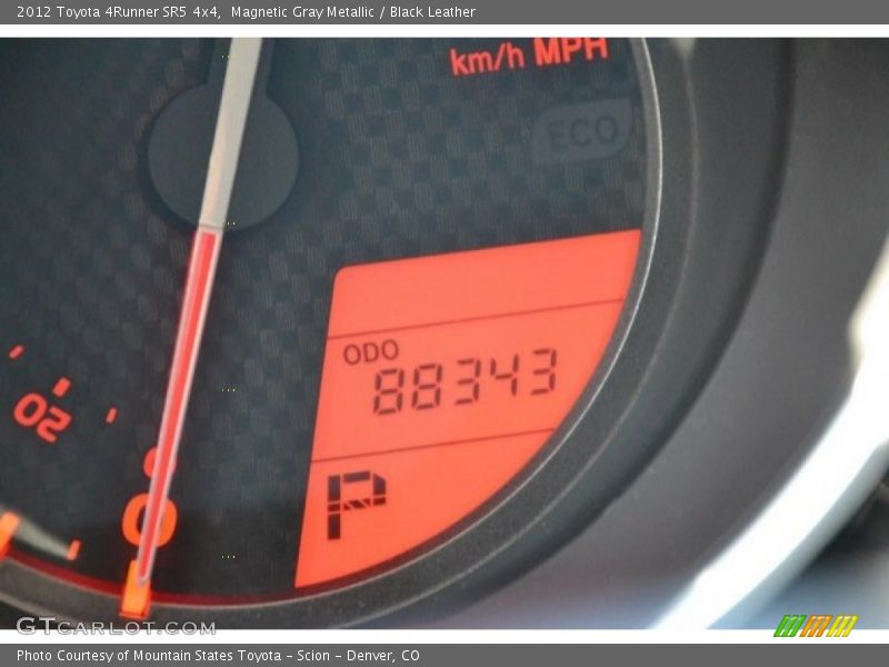Magnetic Gray Metallic / Black Leather 2012 Toyota 4Runner SR5 4x4