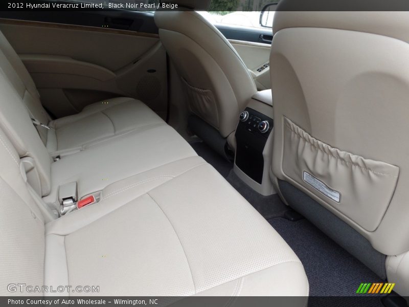 Black Noir Pearl / Beige 2012 Hyundai Veracruz Limited