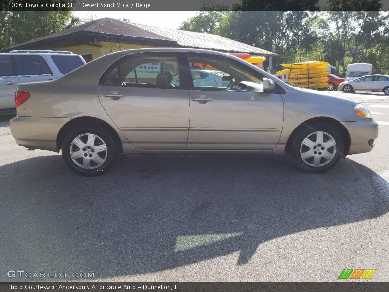 Desert Sand Mica / Beige 2006 Toyota Corolla CE