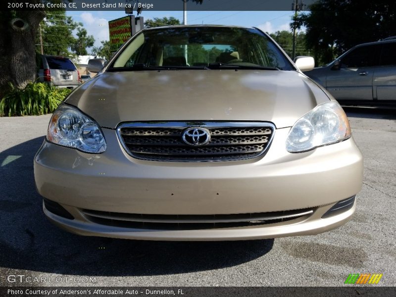 Desert Sand Mica / Beige 2006 Toyota Corolla CE