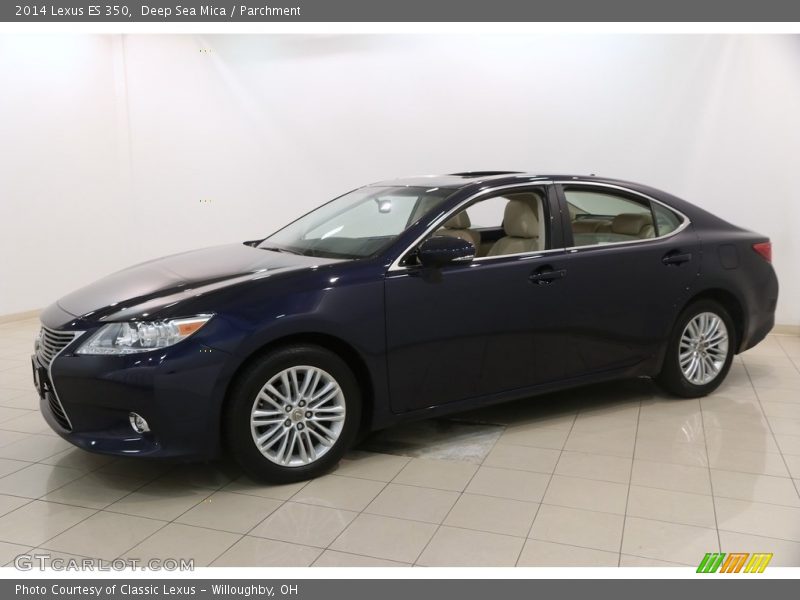 Deep Sea Mica / Parchment 2014 Lexus ES 350