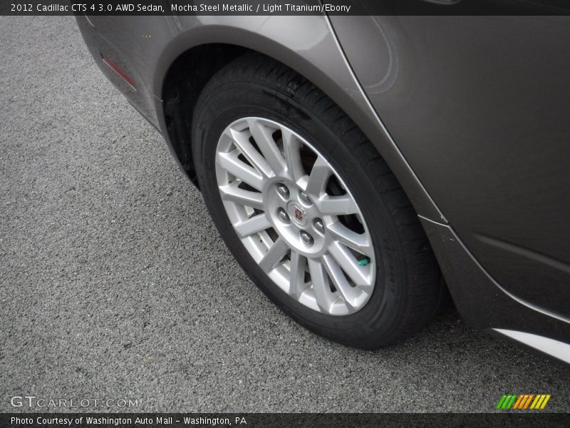 Mocha Steel Metallic / Light Titanium/Ebony 2012 Cadillac CTS 4 3.0 AWD Sedan