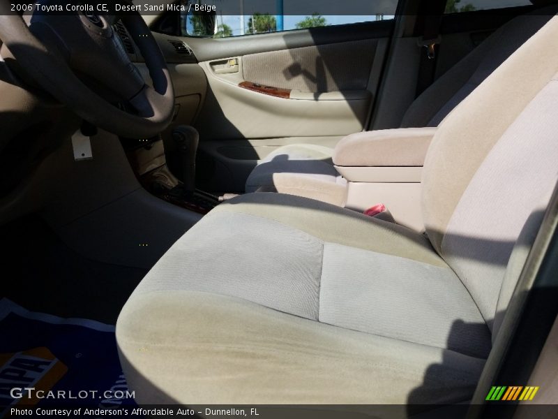 Desert Sand Mica / Beige 2006 Toyota Corolla CE