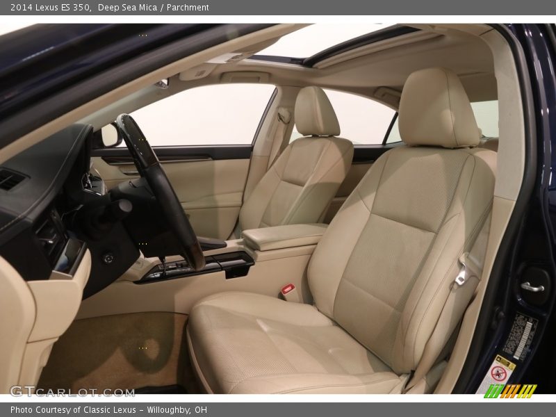Deep Sea Mica / Parchment 2014 Lexus ES 350