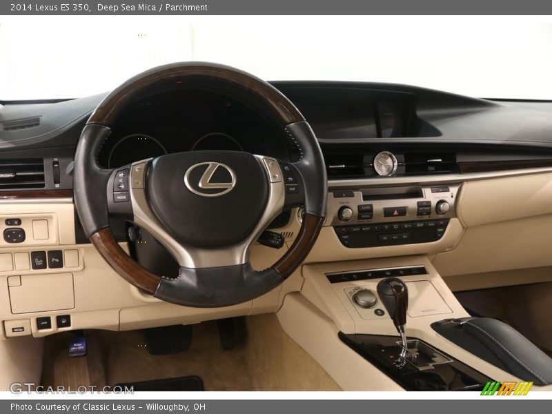 Deep Sea Mica / Parchment 2014 Lexus ES 350