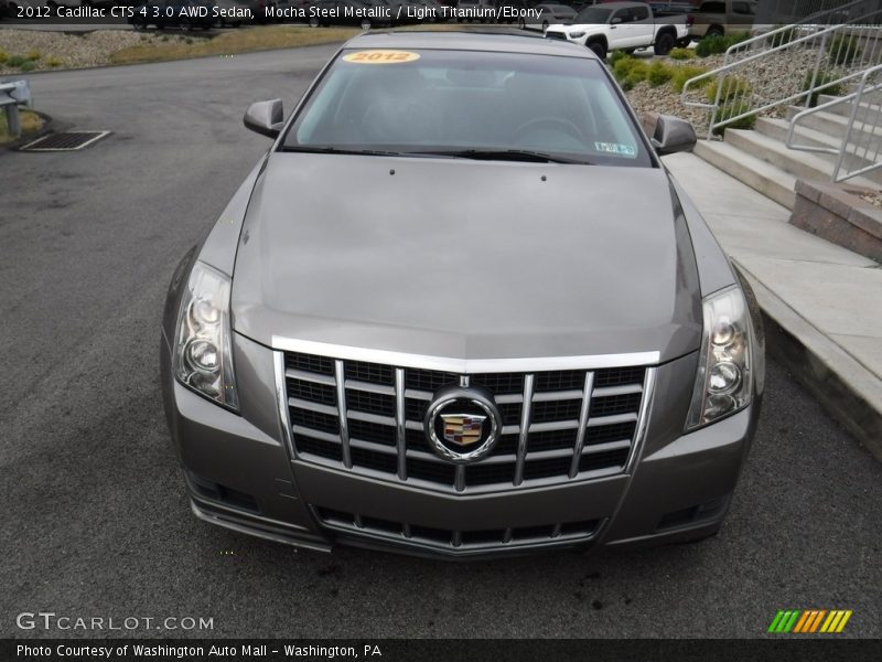 Mocha Steel Metallic / Light Titanium/Ebony 2012 Cadillac CTS 4 3.0 AWD Sedan