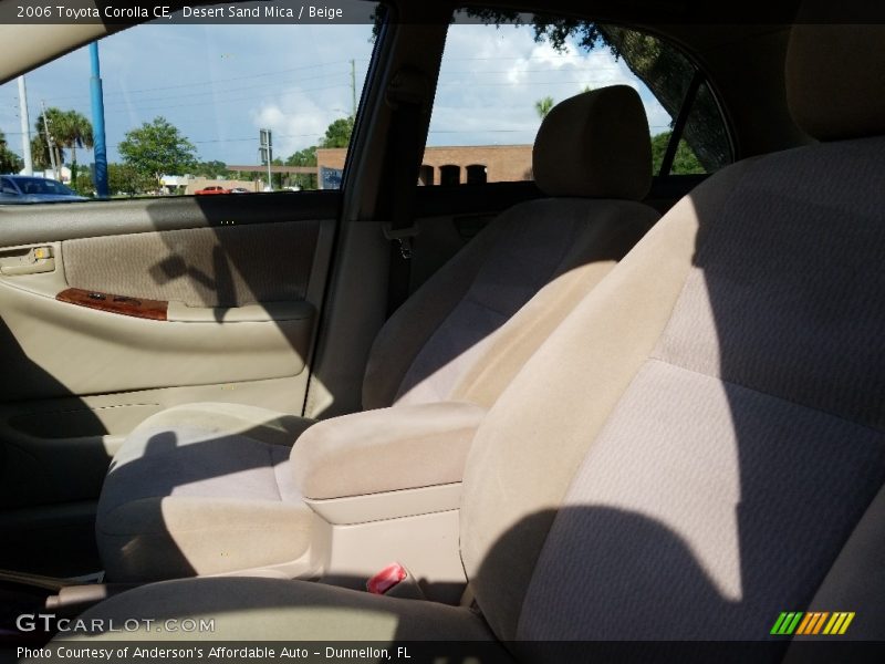 Desert Sand Mica / Beige 2006 Toyota Corolla CE