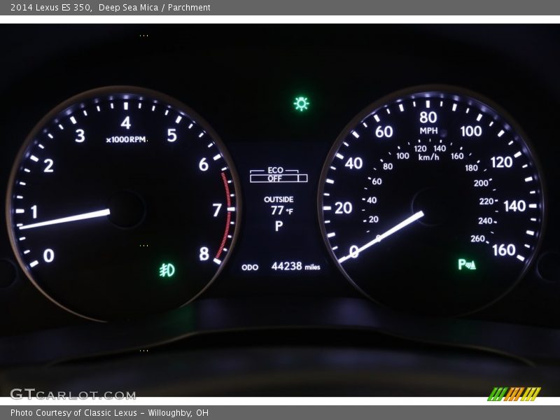 Deep Sea Mica / Parchment 2014 Lexus ES 350