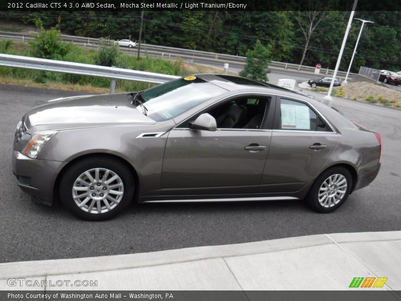 Mocha Steel Metallic / Light Titanium/Ebony 2012 Cadillac CTS 4 3.0 AWD Sedan