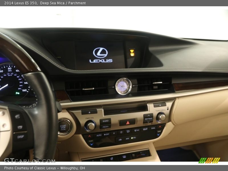 Deep Sea Mica / Parchment 2014 Lexus ES 350